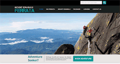 Desktop Screenshot of mountkinabaluferrata.com